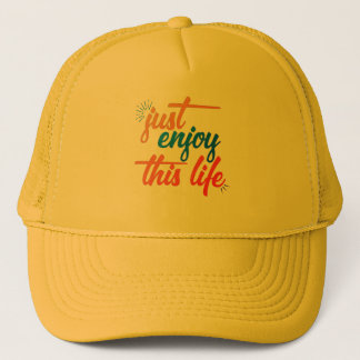 Boné Aproveite a vida