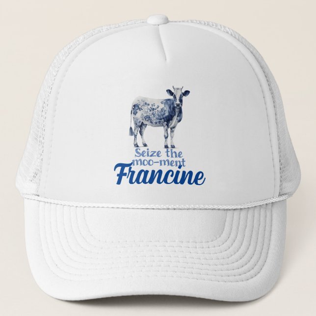 Boné Aproveite o Moo-mento Personalizável (Frente)
