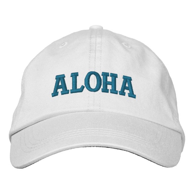 Boné Aqua Aloha (Frente)