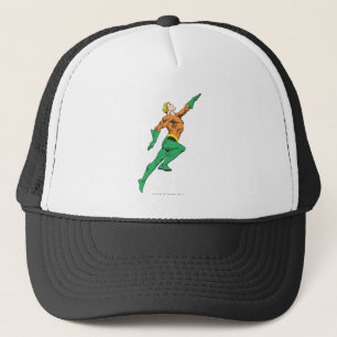 Boné Aquaman salta para cima