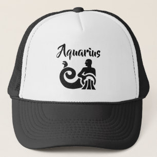 Boné Aquarius Zodiac - Sinal de Astrologia Horoscópio