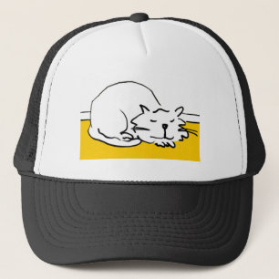 Boné Aquele gato está dormindo.