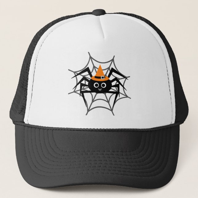Boné Aranha Halloween em Camisetas e presentes na Web (Frente)