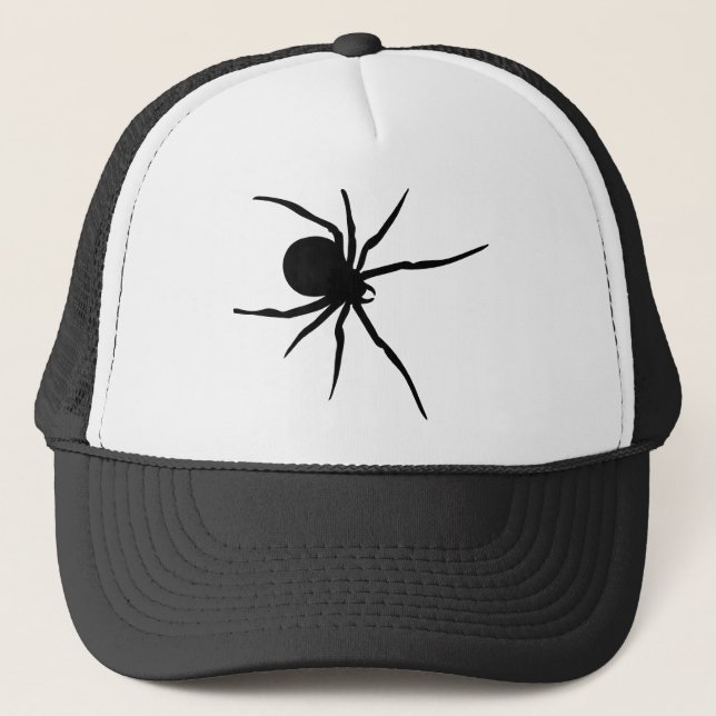 Boné Aranha preta gigante (Frente)