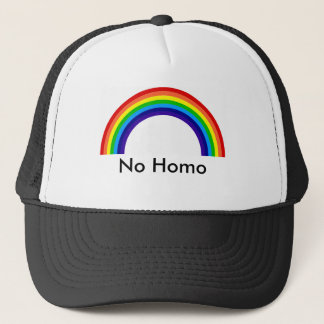 Boné arco-íris, nenhum homo