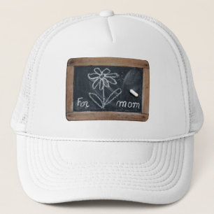 Boné Ardoise 10 Flor para o chapéu de Trucker da mãe