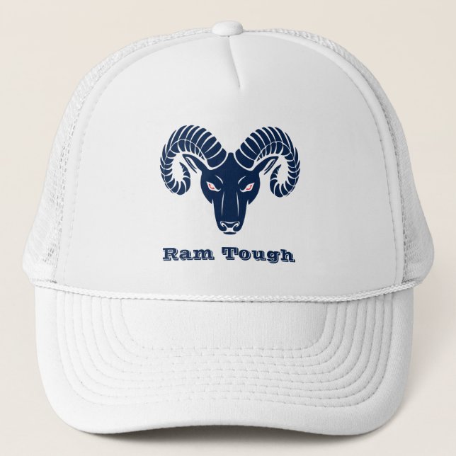 Boné Aries Ram Patriotic Blue Pearl (Frente)