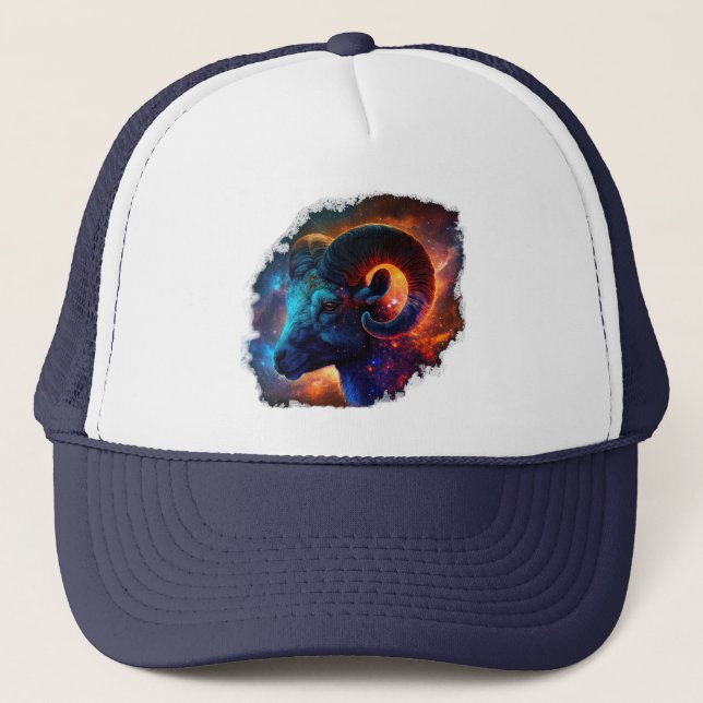 Boné Aries Zodiac Star Sign Hat (Frente)