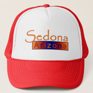 Boné Arizona de Sedona no chapéu Dourado