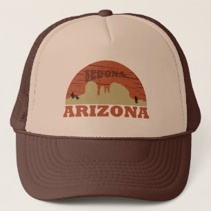 Boné arizona sedona vintage pôr do sol paisagem az