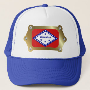 Boné Arkansas emoldurado Flag Hat