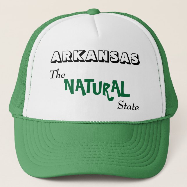 Boné Arkansas - o estado natural (Frente)