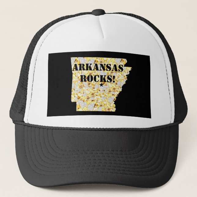 BONÉ ARKANSAS ROCKS (Frente)