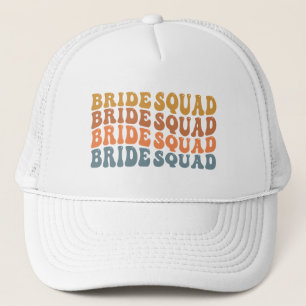 Boné Arte com palavras da Cute Bride Squad