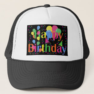 Boné Arte de Celebração de Aniversário de Nome Personal