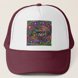 Boné Arte Feliz: "Happy California" Hat