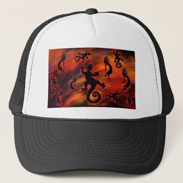 Boné Arte Kokopelli (Frente)