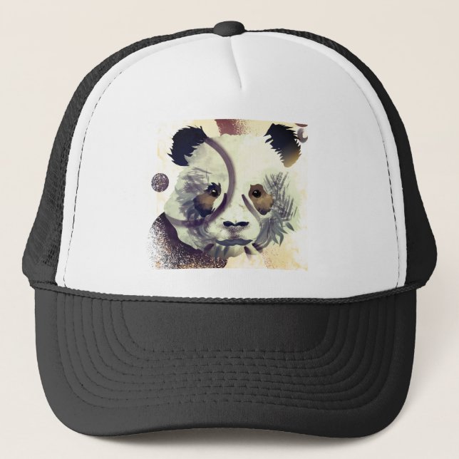 Boné Arte legal de Ilustração de Panda (Frente)