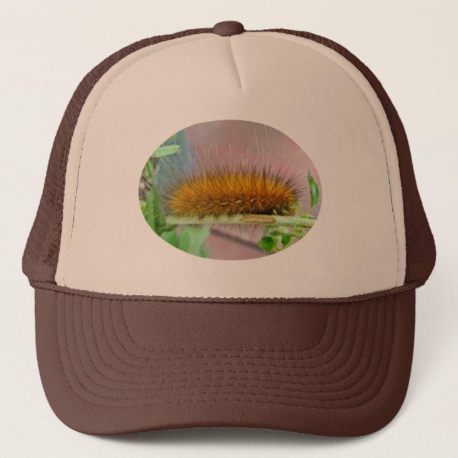 Boné Artigos amarelos da traça de tigre do Virginian de (Frente)