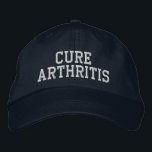Boné "Artrite Cura" - Chapéu Bordado<br><div class="desc">"Artrite Cura" - Chapéu Bordado. Quer mudar? Basta adicionar seu próprio texto! Se precisar de assistência,  clique em qualquer um dos links "entre em contato comigo" em minhas galerias!</div>