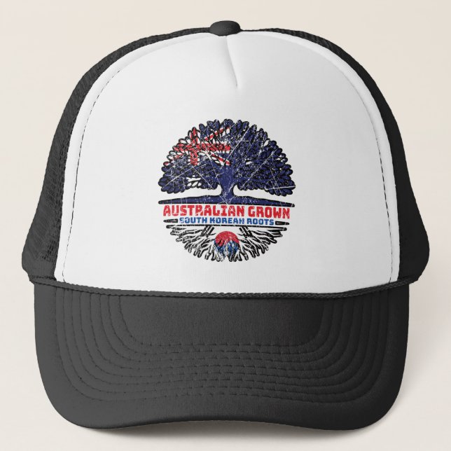 Boné Árvore australiana sul-coreana australiana (Frente)