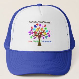 Boné Árvore de Consciência do Autismo