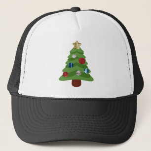 Boné árvore de natal emoji