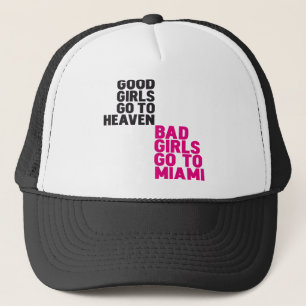 Boné As meninas más vão a Miami