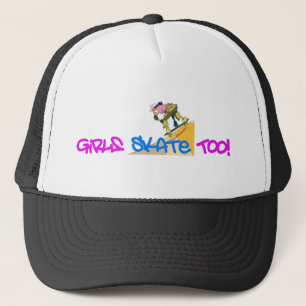 Boné As meninas patinam demasiado! - Chapéu