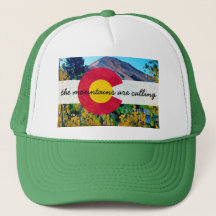 as montanhas estão chamando o chapéu