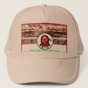 Boné "As pessoas originais da América do Norte"