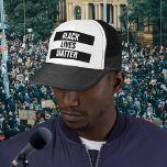 Boné As Vidas Negras Importam O Chapéu<br><div class="desc">Mostre seu apoio ao movimento "Black Lives Matter" dedicado aos protestos não violentos e à justiça racial.</div>