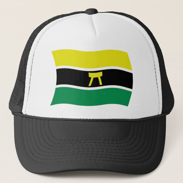 Boné Ashanti Pessoas Flag Hat (Frente)