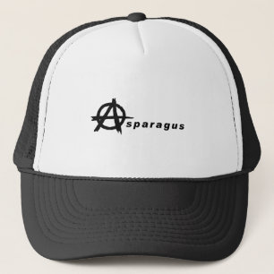 Boné Aspargo com símbolo da anarquia