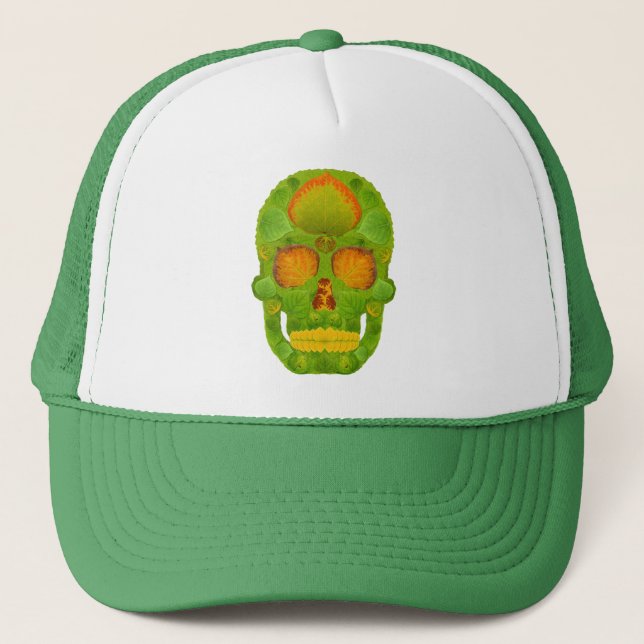 Boné Aspen Folha Skull 10 (Frente)
