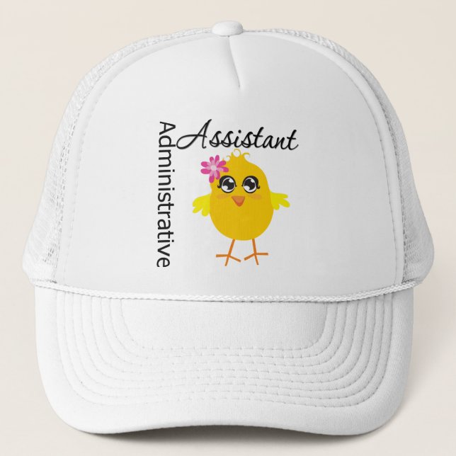 Boné Assistente administrativo de Pintinho de Carreira (Frente)