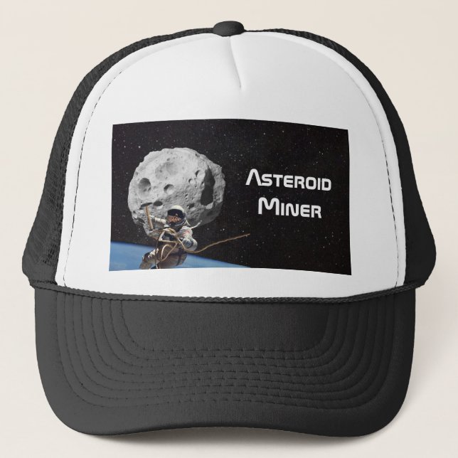 Boné Asteroide Miner (Frente)
