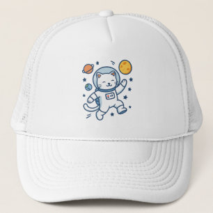 Boné Astronauta Cat Adventure