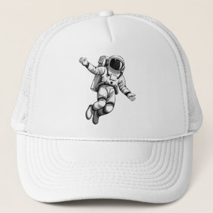 Boné Astronauta no espaço