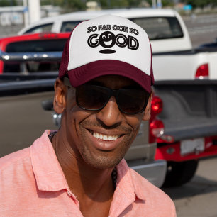 Boné Até Agora, Oh, Que Bom E Feliz Chapéu De Caminhone