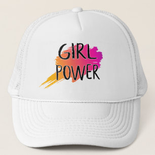 Boné Atitude Feminista de Poder Feminino Citação de Con