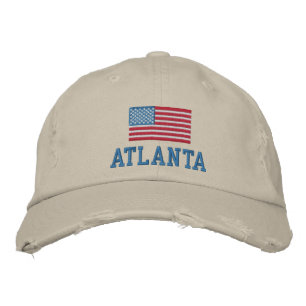 Boné Atlanta American Flag Baseball