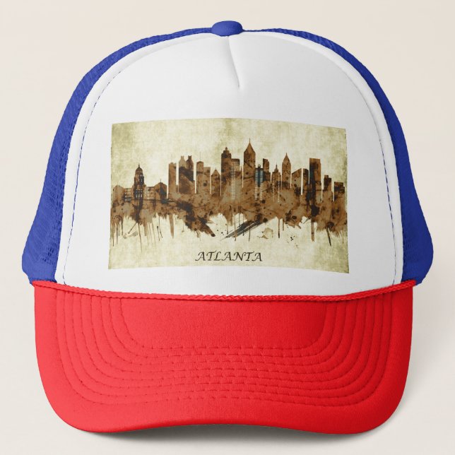 Boné Atlanta Georgia Cityscape (Frente)