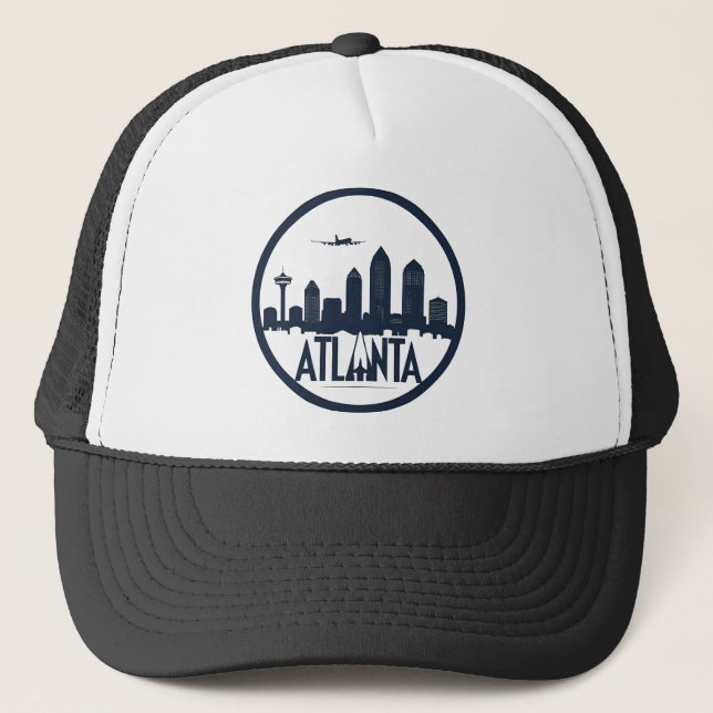 Boné Atlanta Georgia Skyline (Frente)
