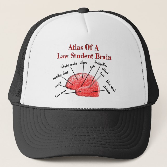 Boné Atlas of Law Student Brain (Frente)