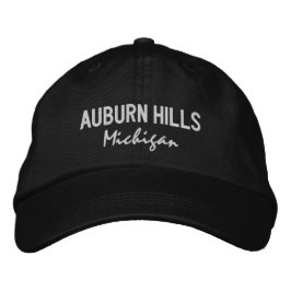 Boné Auburn Colinas Michigan Boriderou Baseball Hat