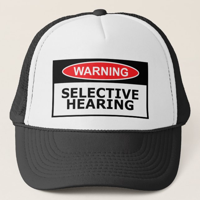 Boné Audição engraçada (Frente)