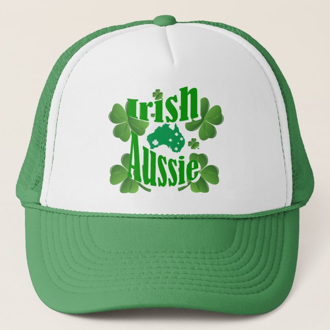 Boné Aussie irlandês (Frente)