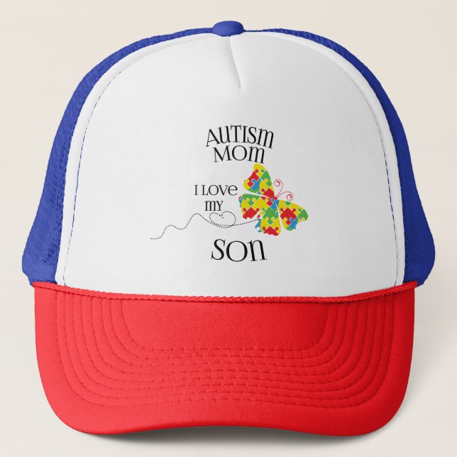 Boné Autism Trucker Hat/Boné (Frente)