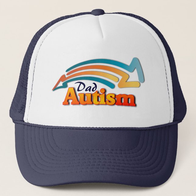 Boné Autismo Pai Trucker Hat (Frente)